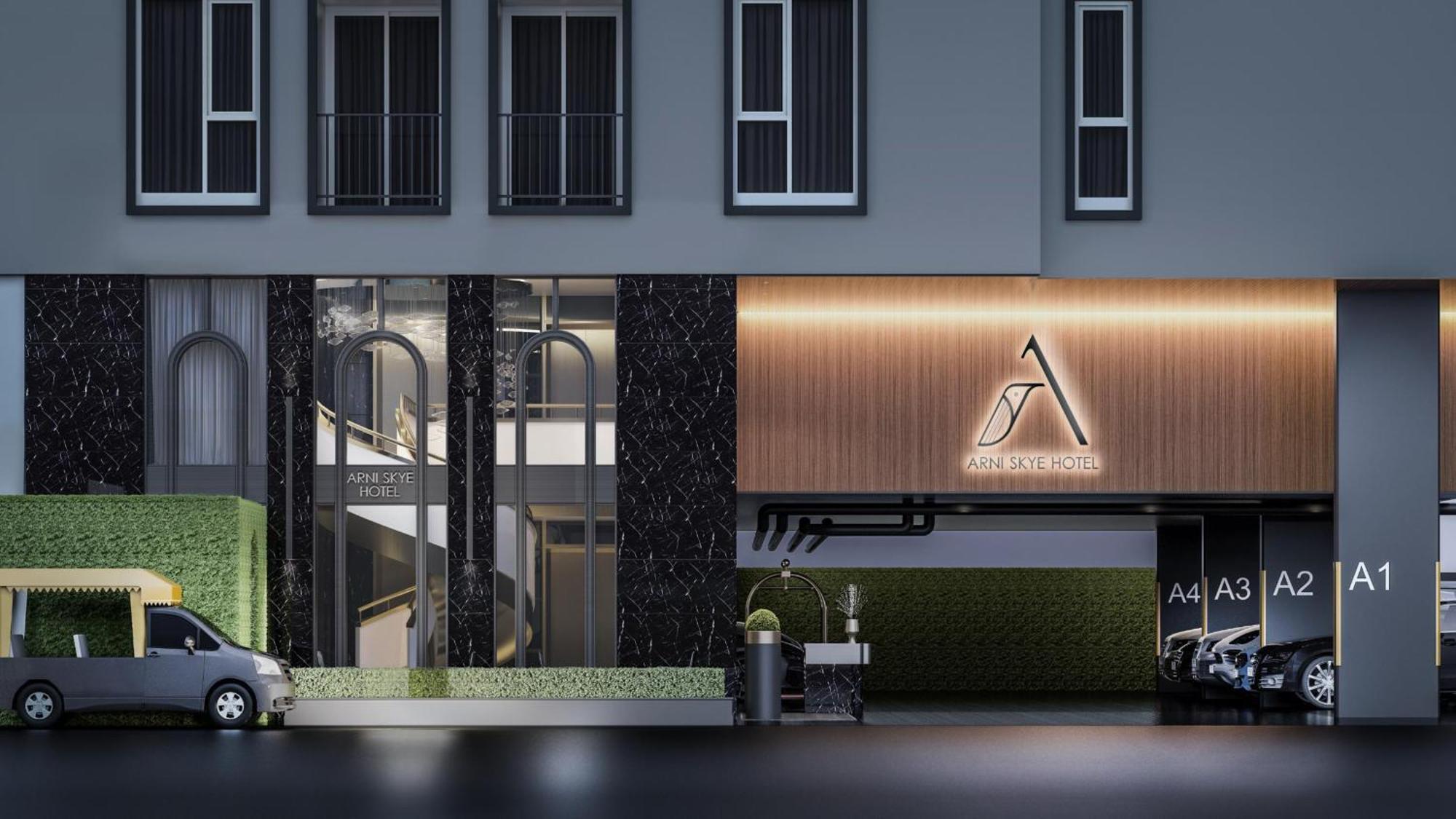 Arni Skye Hotel バンコク都 エクステリア 写真