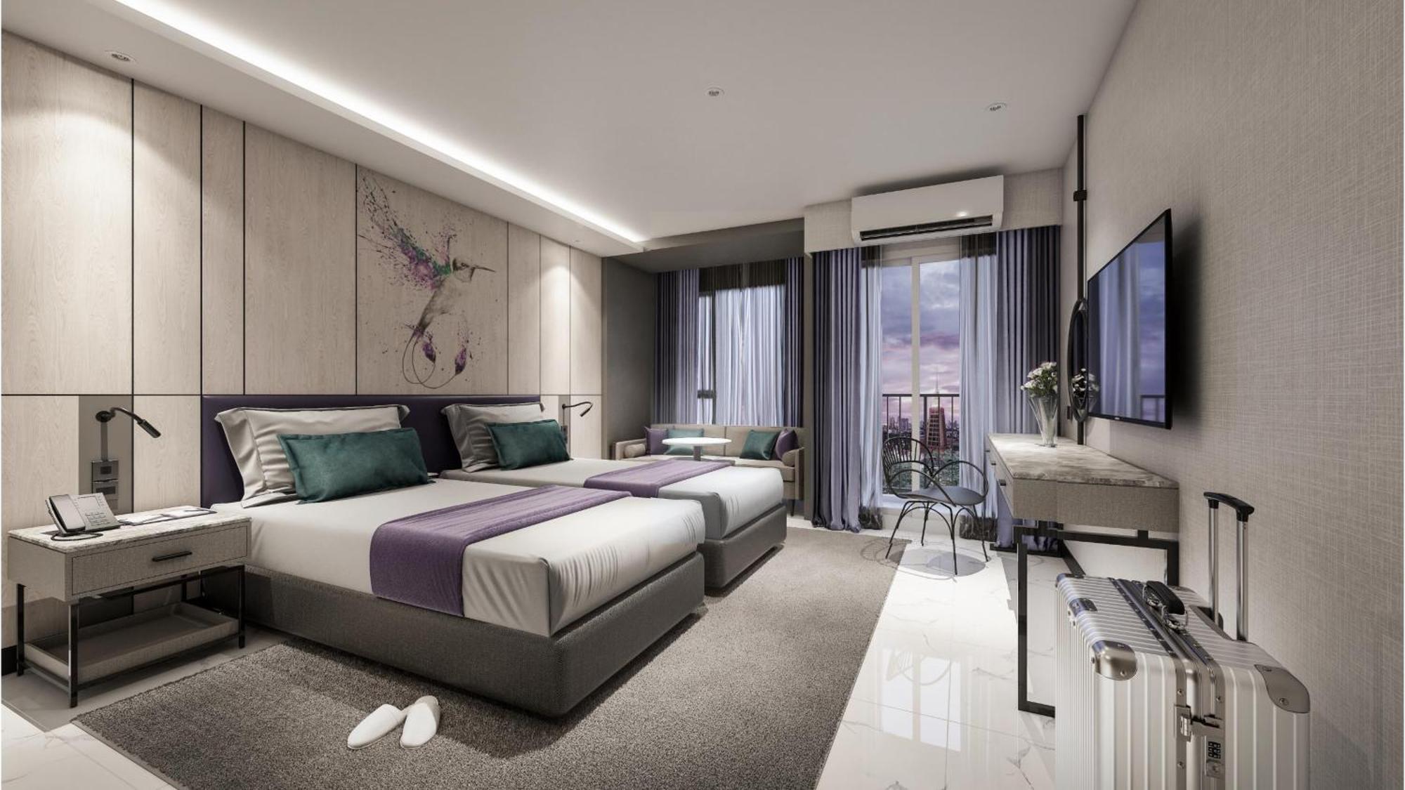 Arni Skye Hotel バンコク都 エクステリア 写真