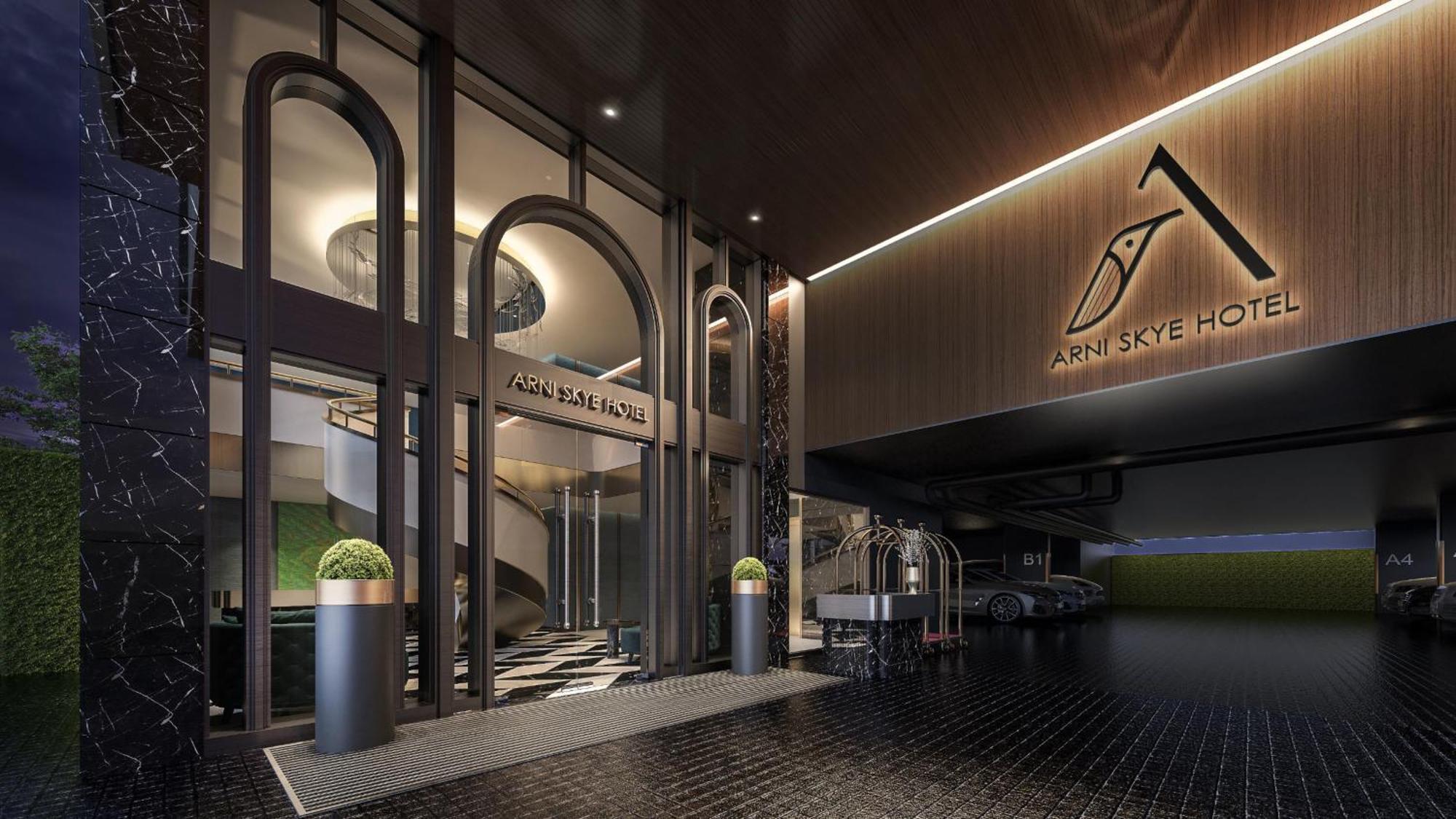 Arni Skye Hotel バンコク都 エクステリア 写真